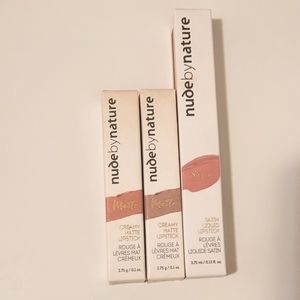 Nude by Nature 2 Lipsticks READ DESCRIPTION